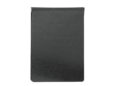 Smead Premium Pressboard 2-Prong Report Cover, Letter Size, Black, Each (81124)