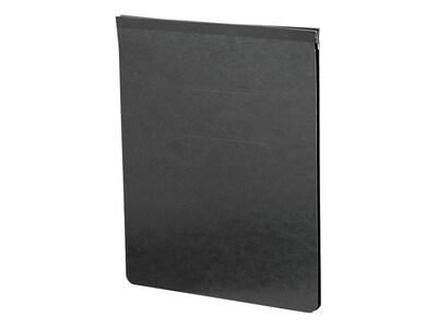 Smead Premium Pressboard 2-Prong Report Cover, Letter Size, Black, Each (81124)