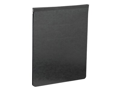 Smead Premium Pressboard 2-Prong Report Cover, Letter Size, Black, Each (81124)