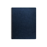 Fellowes Expressions Presentation Covers, 8-3/4 x 11-1/4, Navy, 200/Pack (52113)