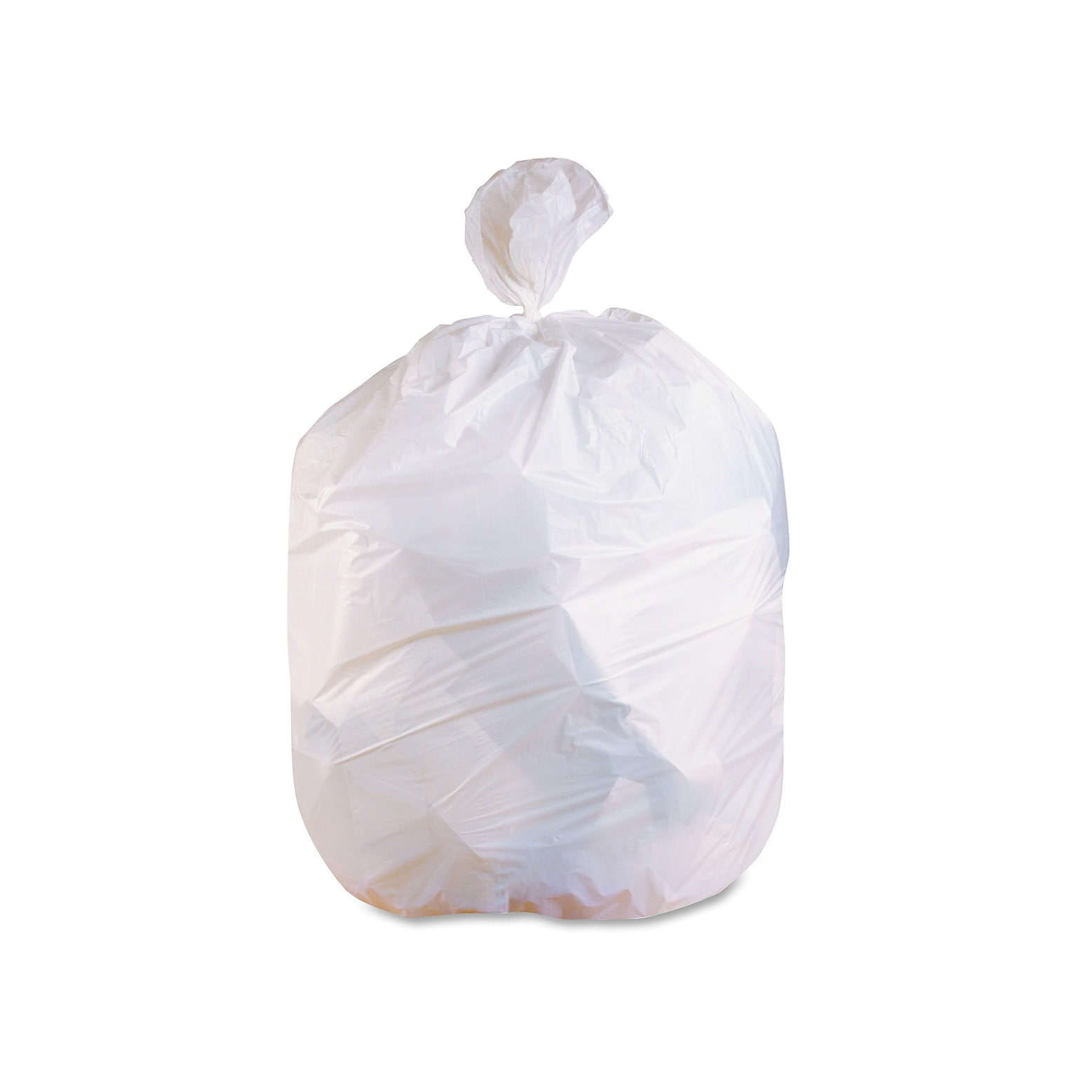 Heritage Right Sack 30-32 Gallon Industrial Trash Bag, 33 x 45, Low Density, 1.4 Mil, White, 200 Bags/Box (H32 W)