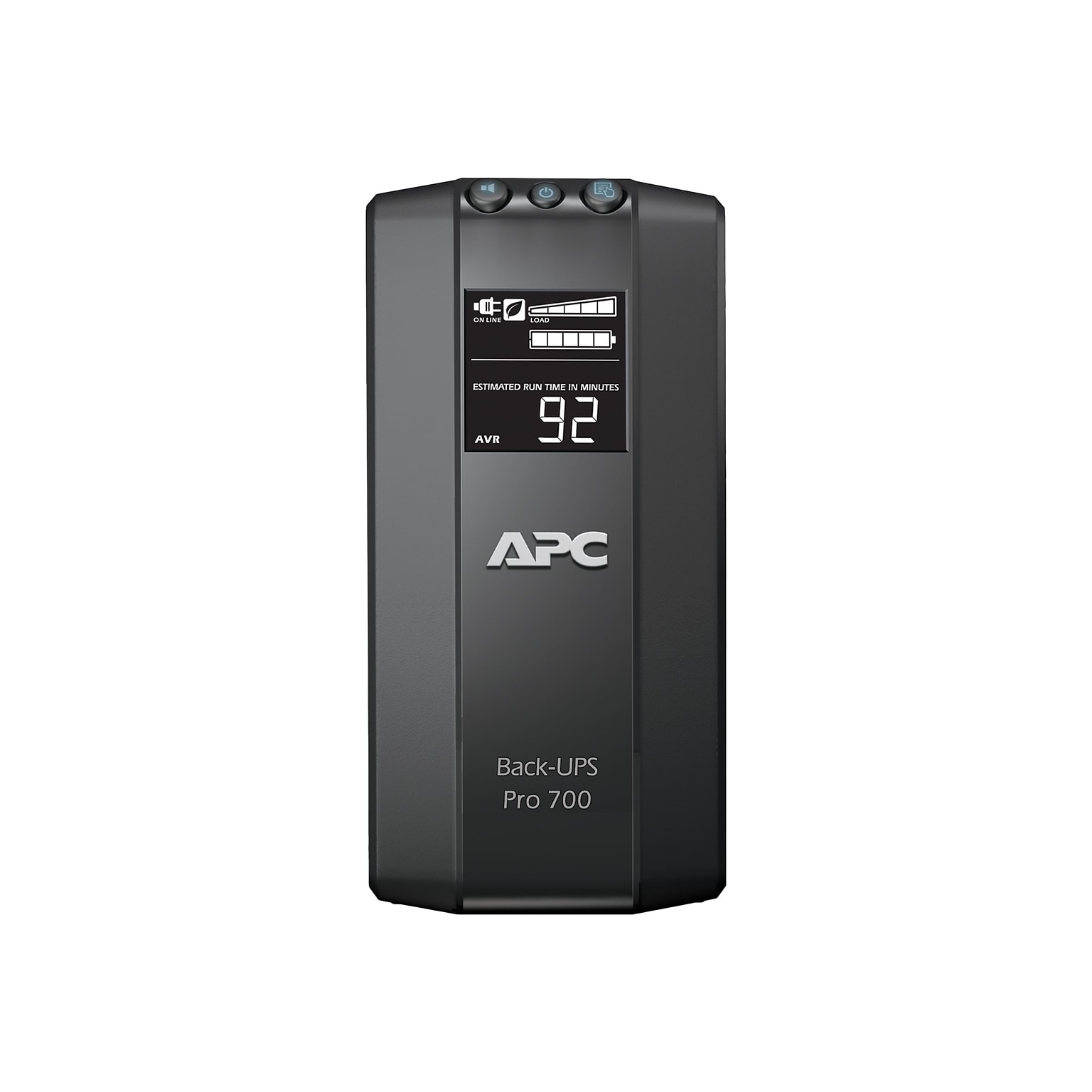 APC Power-Saving Back-UPS Pro 700VA Battery Backup , 6-Outlets, Black (BR700G)