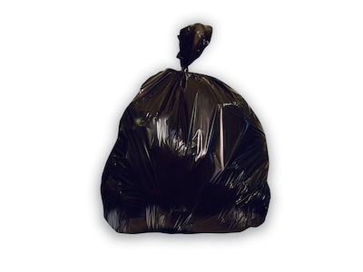 Biodegradable Garbage Bags small Size 43 Cm X 51 Cm 4 Rolls 120 Bags black  Color dustbin Bag/trash Bag black Color 