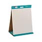 Staples Stickies Tabletop Easel Pad, 20" x 23", White, 20 Sheets/Pad (23448)