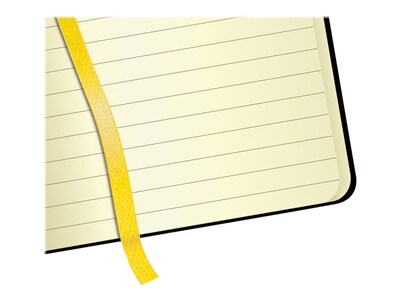TOPS Idea Collective Hardcover Journal, 5" x 8.25", Wide Ruled, Black, 240 Pages (56872)