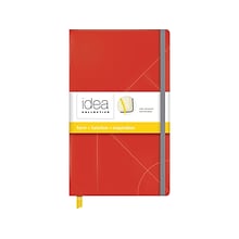 TOPS Idea Collective Journal, 5 x 8.25, Wide Ruled, Red, 240 Pages (56873)