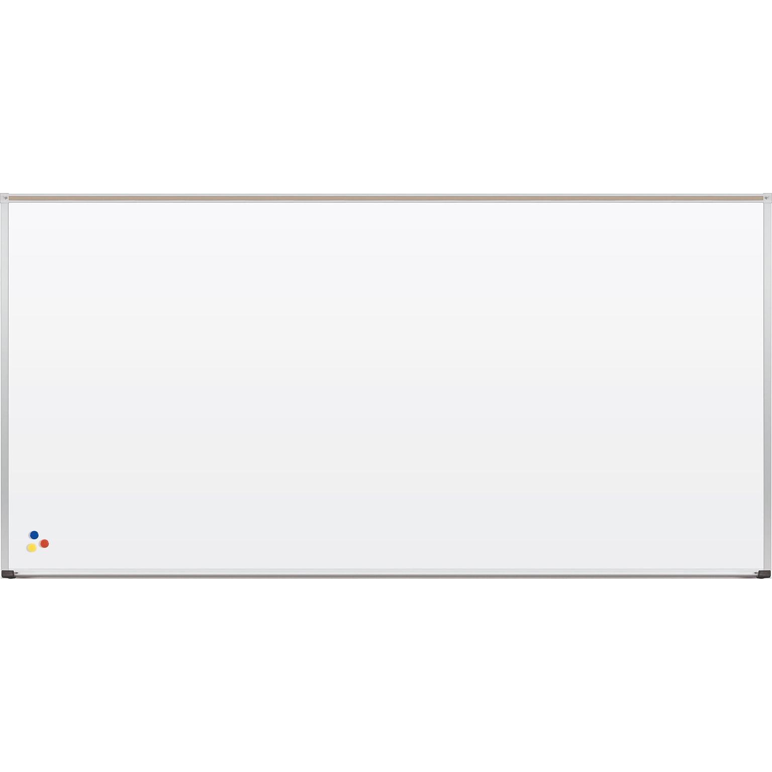 Best-Rite El Grande Porcelain Dry-Erase Whiteboard, Anodized Aluminum Frame, Greater than 8 x 4 (202AQ)