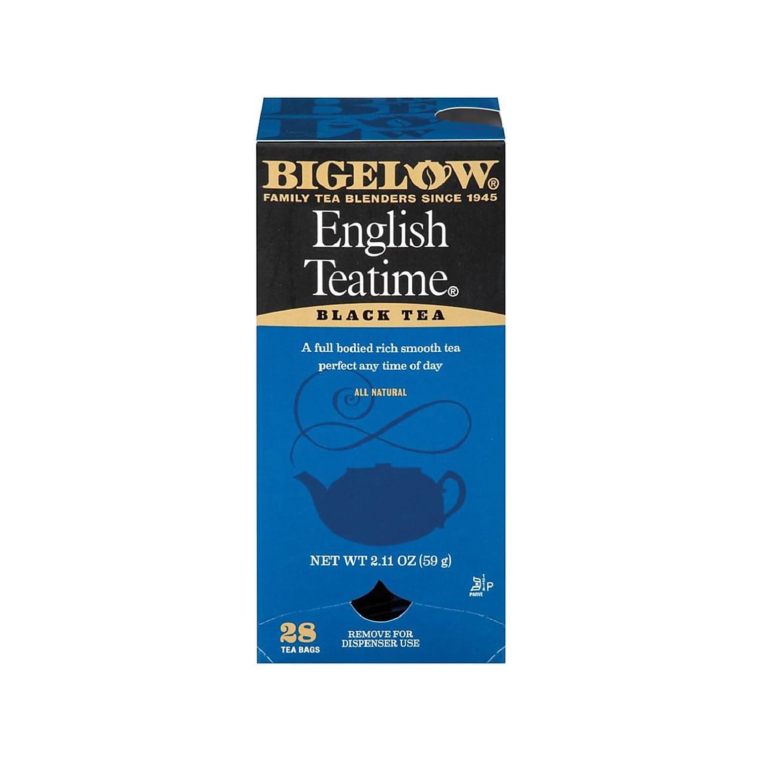 Bigelow English Teatime Black Tea Bags, 28/Box (RCB003451)