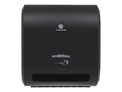 enmotion Impulse 8 Automated Touchless Hardwound Paper Towel Dispenser, Black (59498A)