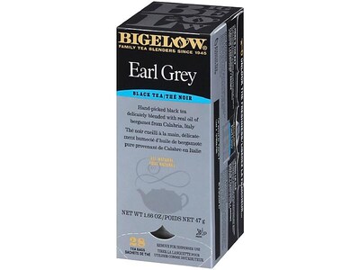 Bigelow Earl Grey Tea Bags, 28/Box (RCB003481)