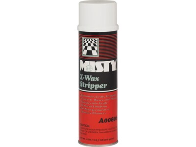 Misty X-Wax Floor Stripper, Alcohol, 18 Oz. (A00806)