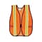 River City MCR Safety Hook & Loop Safety Vest, Non-ANSI, One Size, Orange (V201R)