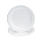 Solo Concorde Foam Plates, White, 125/Pack (9PWCR)