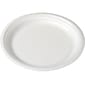 Solo Concorde Foam Plates, White, 125/Pack (9PWCR)