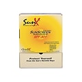 Sun X SPF 30+ Sunscreen, Single-Use Pouches, 100 Pouches/Box (91664)