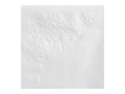 Dixie Dinner Napkins, 2-Ply, White, 100/Pack (31436)