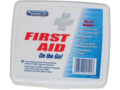 First Aid Only 13 pc. First Aid Kit for 1 Person (90101)