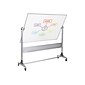 Balt Platinum Mobile Dura-Rite Laminate Dry-Erase Whiteboard, Anodized Aluminum Frame, 6 x 4 (669R