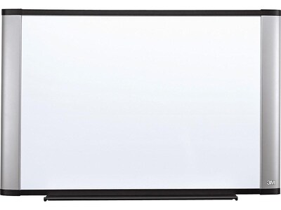 3M™ Melamine Dry Erase Board, Aluminum Frame, 72 x 48, Widescreen (M7248A)