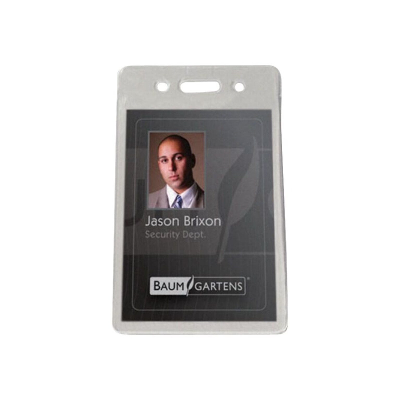 Baumgartens SICURIX ID Badge Holders, 50/Pack (47820)