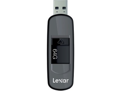 Lexar JumpDrive S75 64GB USB 3.0 Encrypted Secure Drive (LJDS75-64GABNLS)