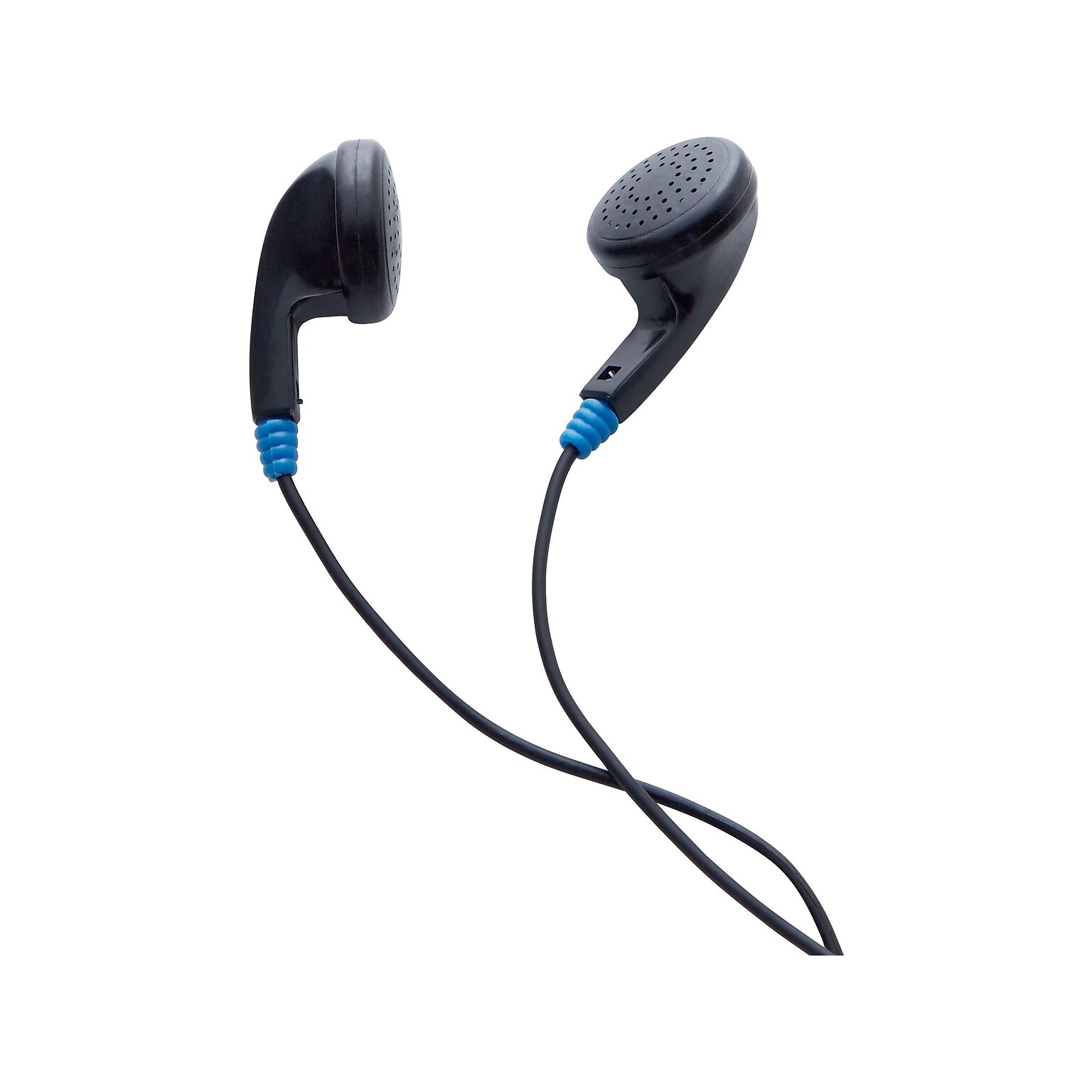 Verbatim Stereo Earphones Headphones, Black (99711)