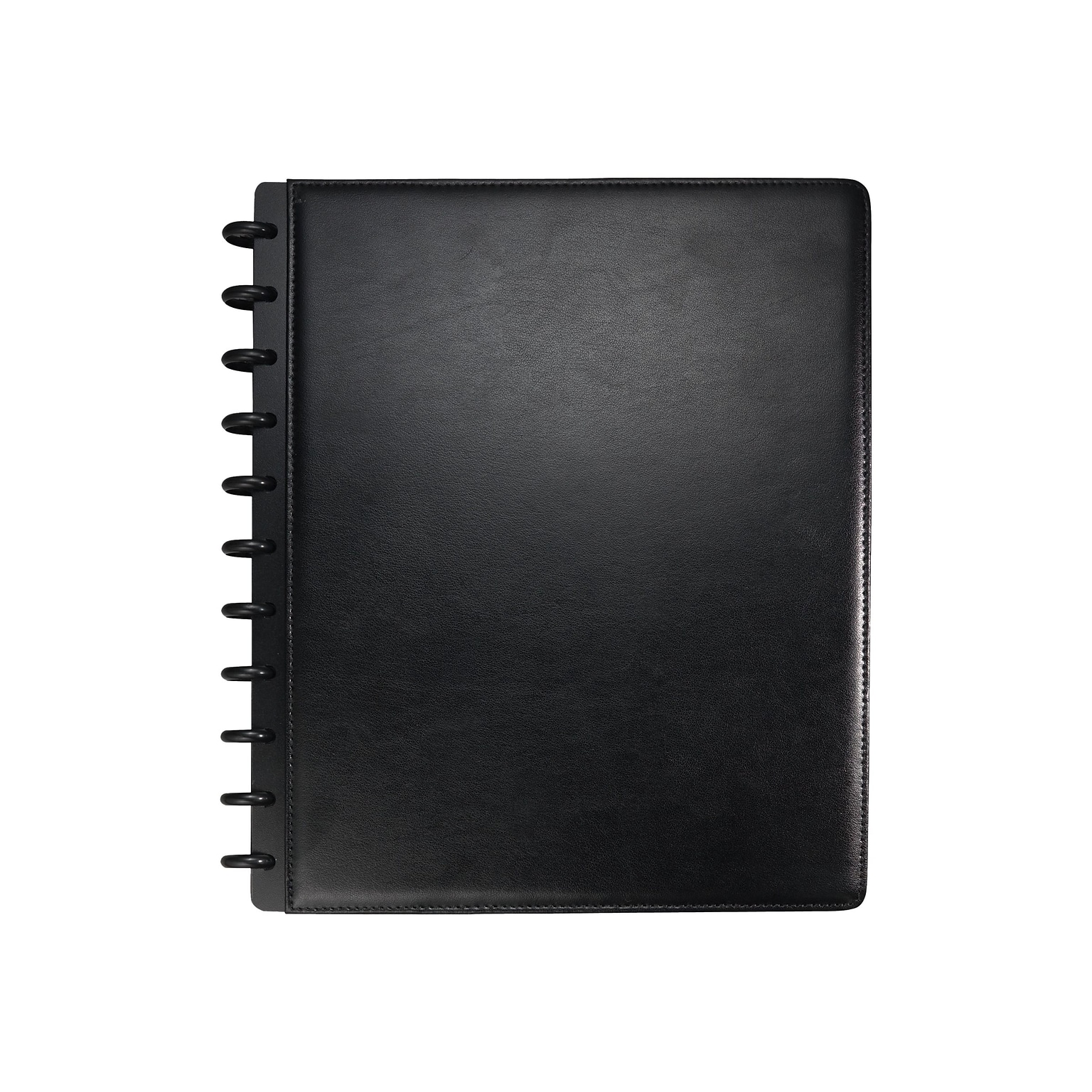 Staples 1-Subject Customizable Notebook, 8.5 x 11, Narrow Ruled, 60 Sheets, Black (19998)