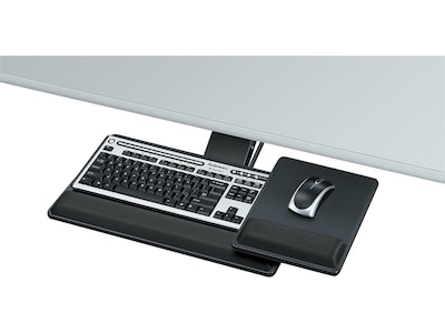 Fellowes Designer Suites Adjustable Keyboard Tray, Black (8017901)