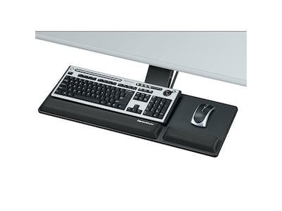 Fellowes Designer Suites Adjustable Keyboard Tray, Black (8017801)