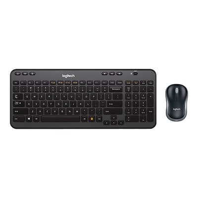 Logitech Combo MK360 Compact Wireless Keyboard & Mouse, Black (920-003376) | Quill