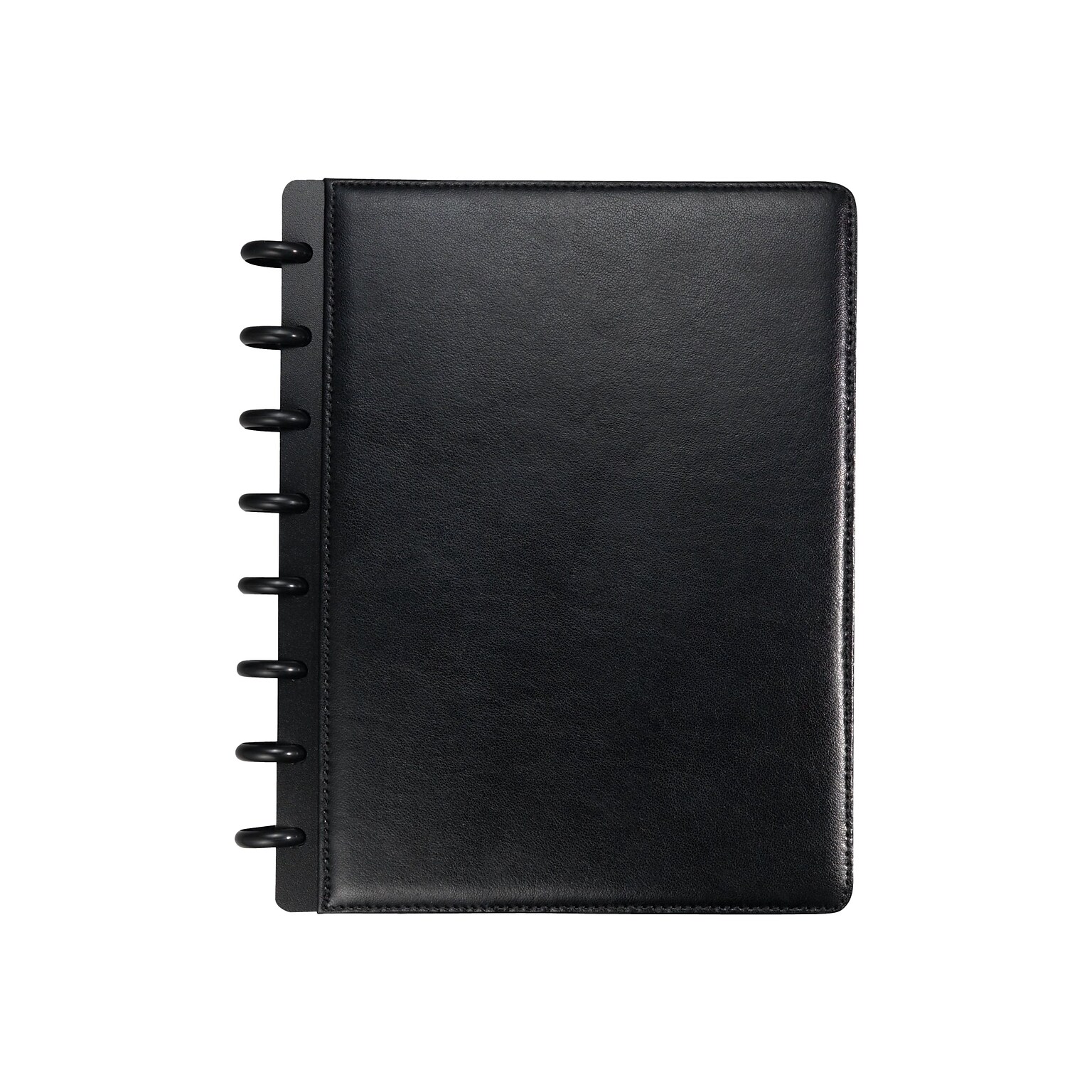 Staples 1-Subject Customizable Notebook, 6.75 x 8.75, Narrow Ruled, 60 Sheets, Black (20000)