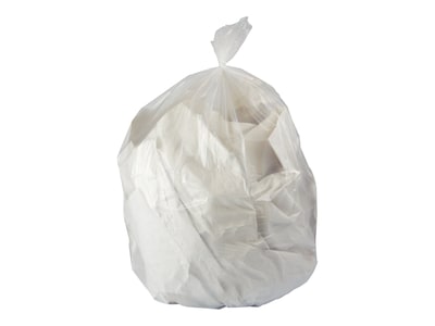 Heritage AccuFit 55 Gallon Industrial Trash Bag, 40 x 53, Low Density, 0.9 Mil, Clear, 50 Bags/Box