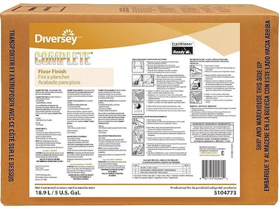 Diversey Complete Finish, Unscented, 640 Oz. (5104773)