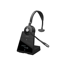 jabra Engage 75 Mono Wireless Phone Headset, Over-the-Head, Black (9556-583-125)