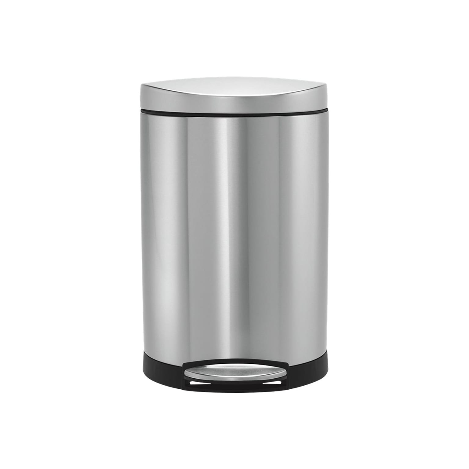 simplehuman Indoor Step Trash Can, Brushed Stainless Steel, 2.6 Gal. (CW1833)