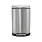 simplehuman Indoor Step Trash Can, Brushed Stainless Steel, 2.6 Gal. (CW1833)