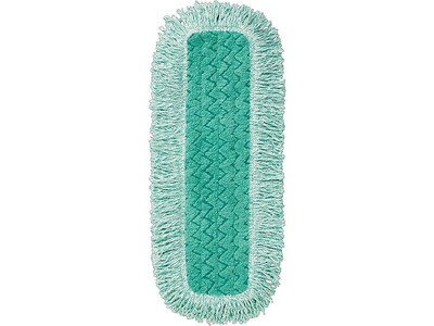 Rubbermaid HYGEN Microfiber Dust Mop Pad, Green (FGQ43800GR00)