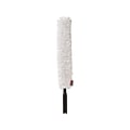 Rubbermaid Executive Series HYGEN Quick-Connect Flexi-Wand Microfiber Duster, White (FGQ85200WH00)