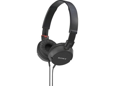 Sony Headphones, Black, 4/Carton  (MDRZX110/BLK)