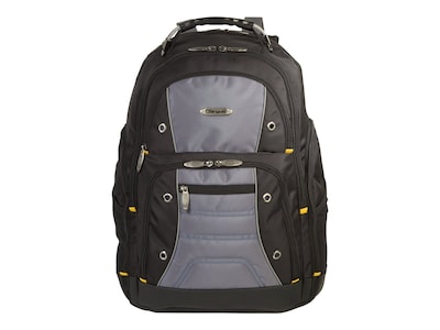 Targus Drifter II Laptop Backpack, Black/Gray (TSB239US)