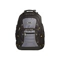 Targus Drifter II Laptop Backpack, Black/Gray (TSB239US)