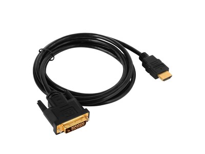 Insten TOTHHDMDV2M1 6 HDMI/DVI-D Audio/Video Cable, Black