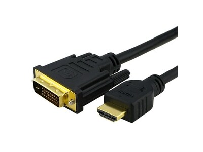 Insten TOTHHDMDV3M1 10 HDMI/DVI-D Video Cable, Black