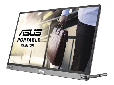 ASUS ZenScreen MB16AC 15.6" Portable IPS Monitor, Dark Gray