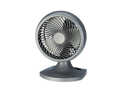 Holmes Blizzard 8-inch 3-Speed Oscillating Desk Fan, Black (HAOF90-UC)