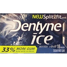 Dentyne Ice Sugar Free Gum, Arctic Chill, 9/Box (AMC31240)