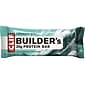 Clif Bar Builder's Chocolate Mint Protein Bar, 2.4 oz., 12 Bars/Box (CCC160044)