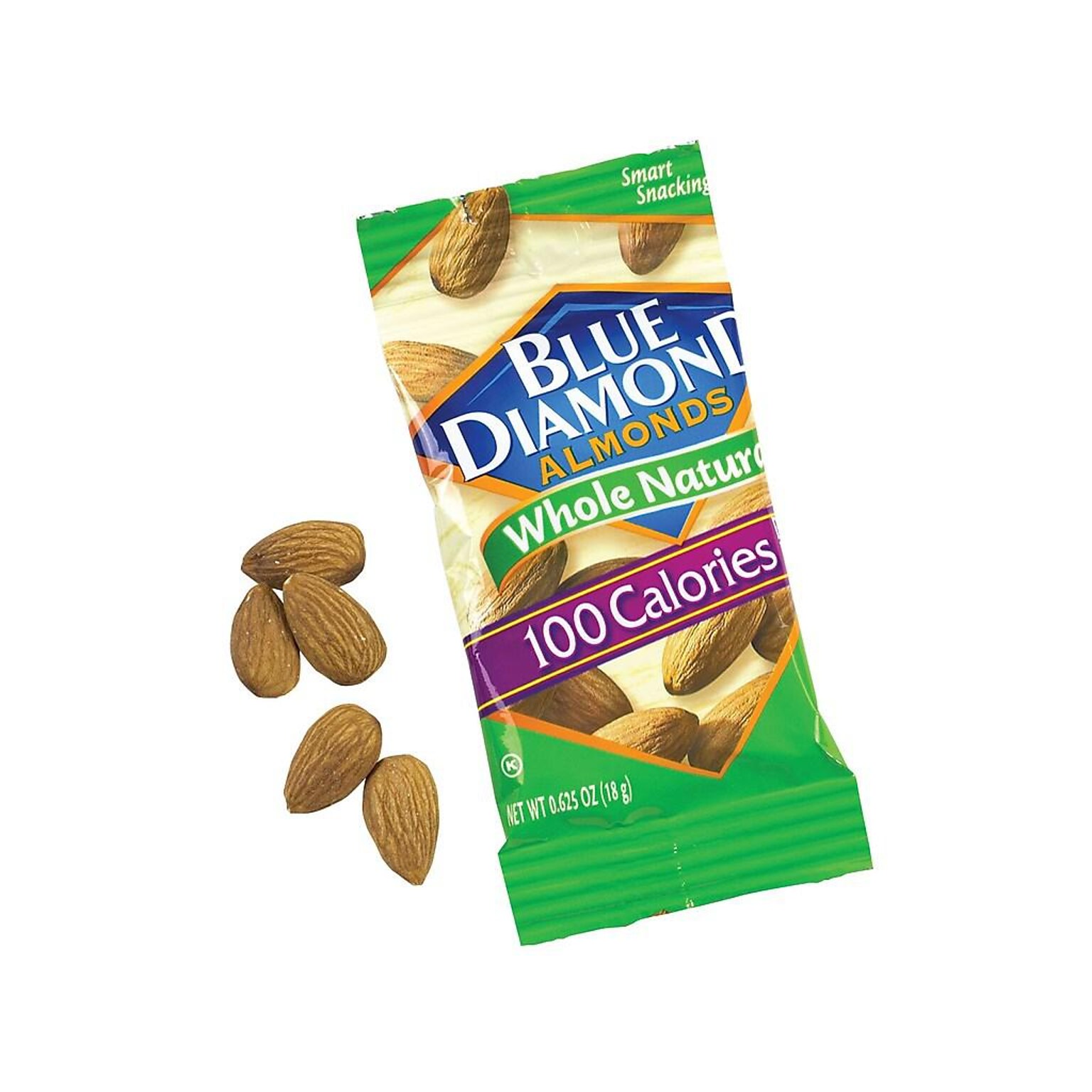 Blue Diamond Almonds, 0.63 oz., 32 Packs/Box (220-00512)