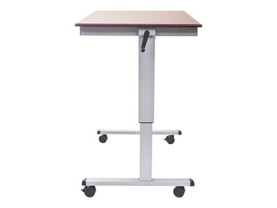 Luxor 48W Adjustable Desk, Laminate Wood (STANDUP-CF48-DW)