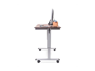 Luxor 48"W Adjustable Desk, Laminate Wood (STANDUP-CF48-DW)